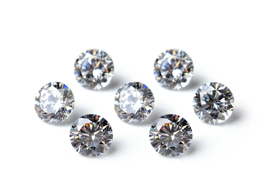 DIAMODIA™ Round Cut — 0.14ct (3.2mm) | Natural Accent Sparkle