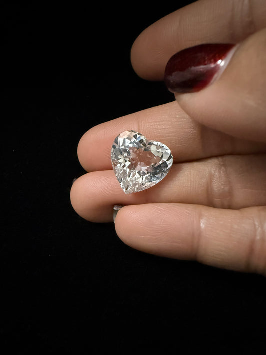 DIAMODIA™ 16.70ct Heart — Limited Edition Heirloom (VVS Clarity)