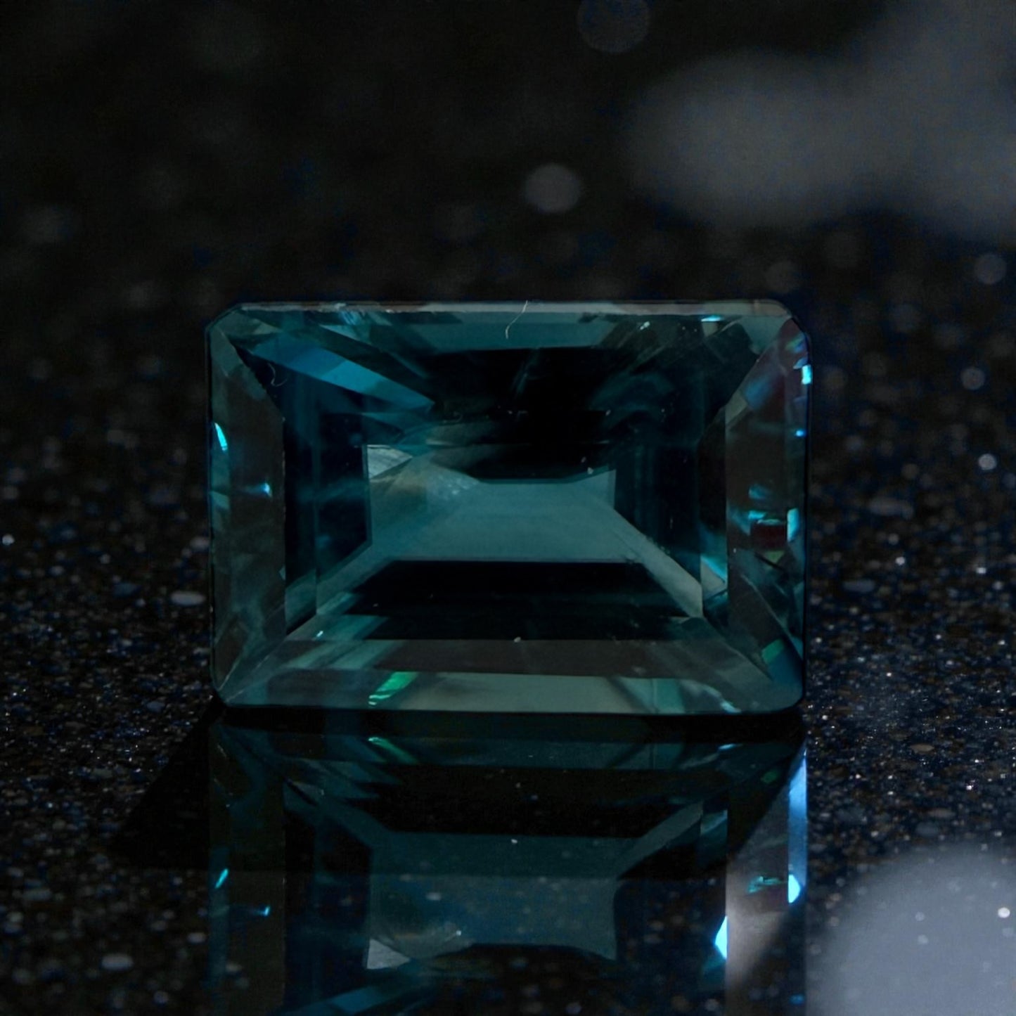 Zircon du Cambodge™ — Verdant Sovereign (10.01 ct Octagon)