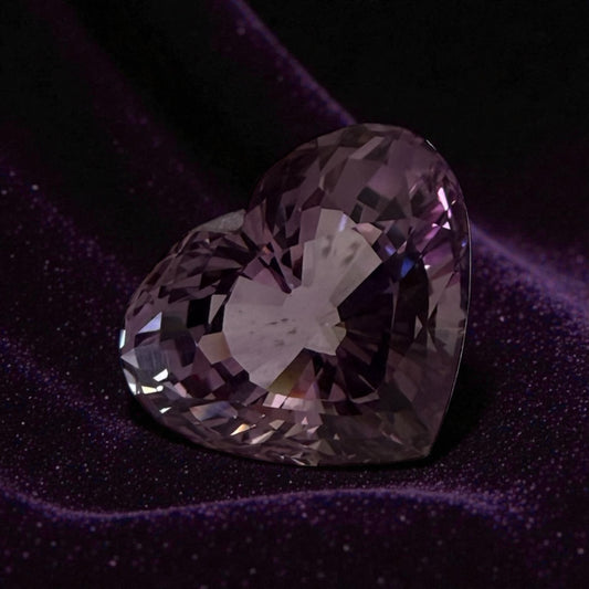 Voile d’Améthyste™ — Sovereign Heart (47.28 ct)