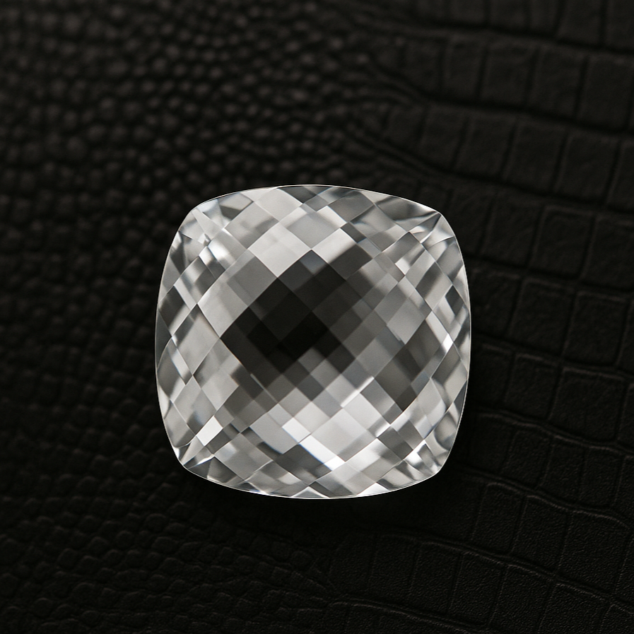 IAMODIA™ Cushion Cut — 2.10ct (8mm) | Double Checkerboard